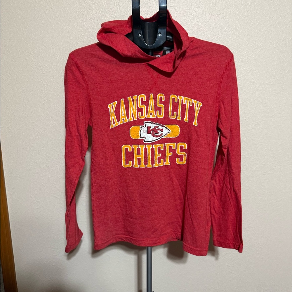 NFL Kansas City Chiefs‎ Red Long Sleeve Tee